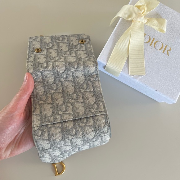 ❌SOLD❌Dior Saddle Trotter Monogram Wallet - Picture 5 of 16